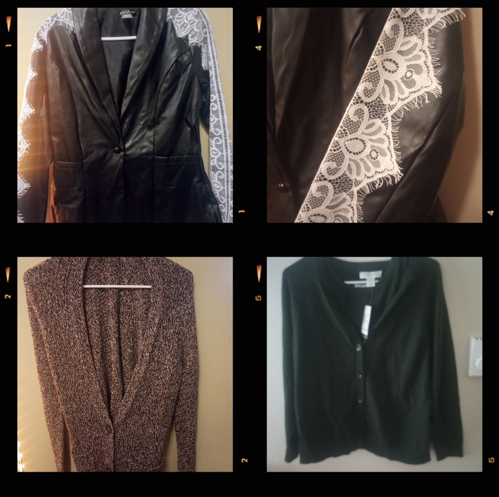 Buttondowns, blazers , and cardigans